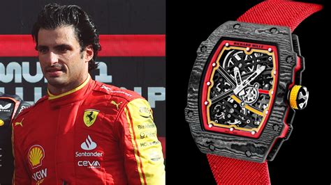 carlos sainz watch stolen.